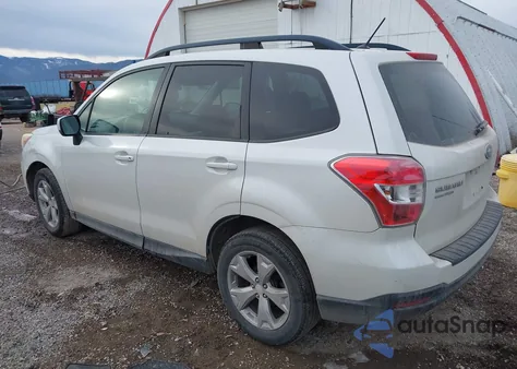 2015 Subaru Forester 2.5I Premium из США, поврежденный, VIN JF2SJADC1FG417144